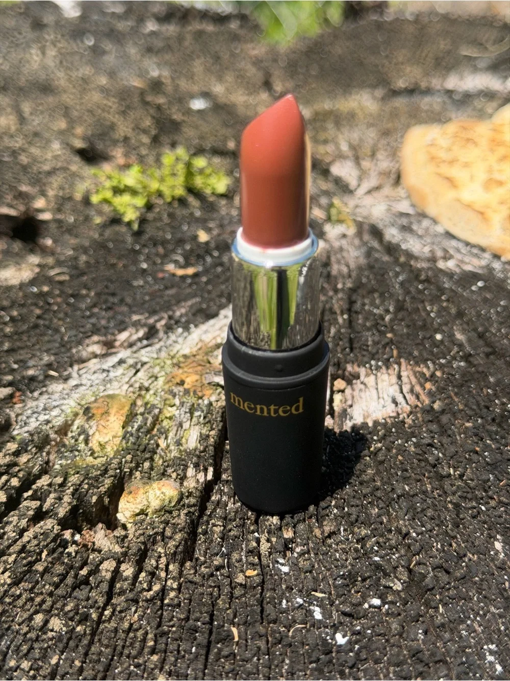 MENTED COSMETICS Peach Please Semi Matte Lipstick — Warm Terracotta Nude